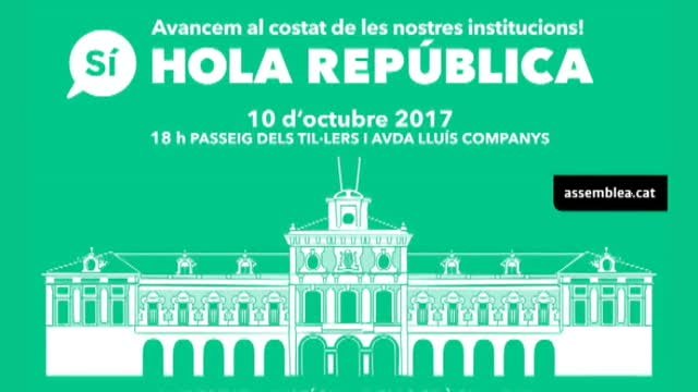 Hola República. Avancemos al lado de nuestras instituciones