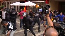 Ultraderechistas agreden a integrantes de la manifestación de la izquierda independentista en Valencia