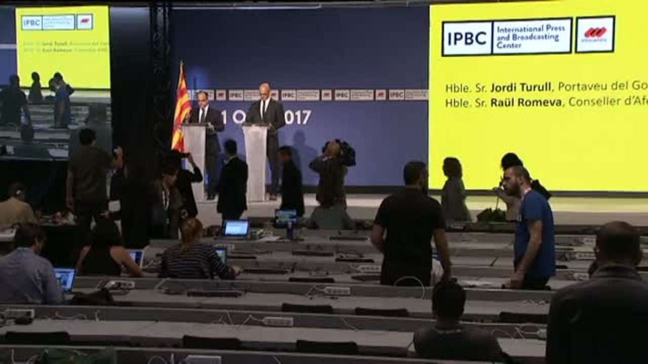 El Govern insiste en dar validez al referéndum pese a la ausencia de garantías