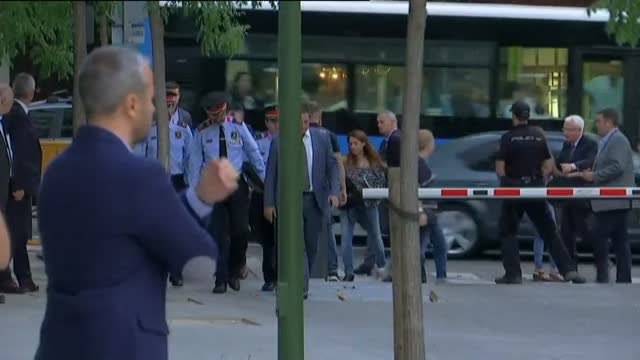 Trapero ya está en la Audiencia Nacional