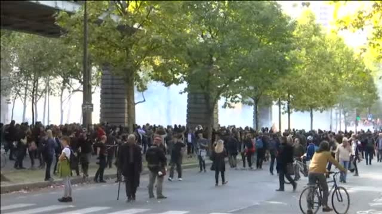 La calle vuelve a decir "no" a la reforma laboral de Macron