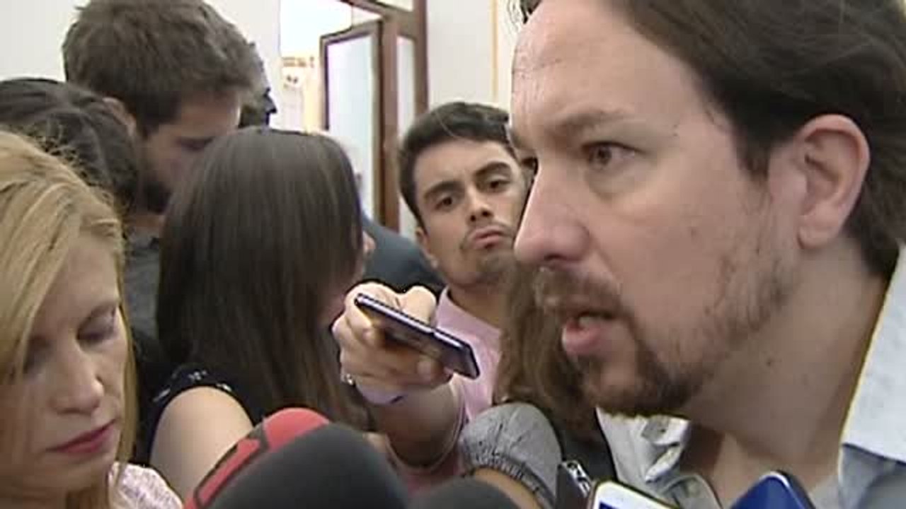 Iglesias: "El PP debería reflexionar y evitar que el domingo ocurra ninguna desgracia en Cataluña"