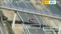 Pegasus 'caza' a un conductor a 245 km/h