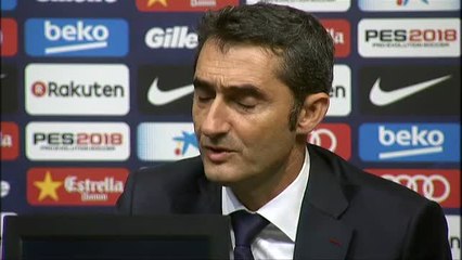 Valverde: "Ha sido una decisión del club en un momento delicado"