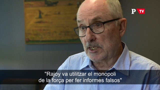 Entrevista a Rafael Ribó: Rajoy va utilitzar el monopoli de la força per fer informes falsos