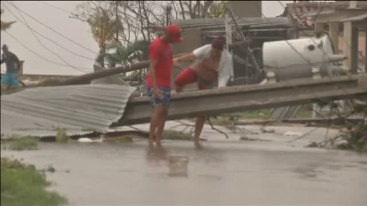 'Irma' deja a oscuras el norte de Cuba