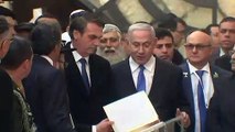 Inédita visita de Bolsonaro y Netanyahu al Muro de los Lamentos