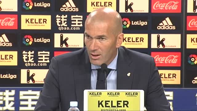 Zidane: Hay que seguir en esta línea porque si jugamos así podemos hacer mucho daño