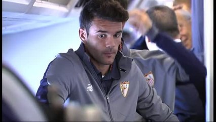 El Sevilla FC llega a Liverpool