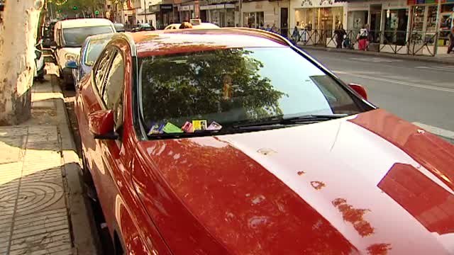 Se intensifica la lucha contra la publicidad de prostíbulos en los coches de Madrid