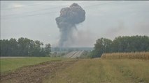 Dos polvorines explotan en Ucrania en menos de 24 horas
