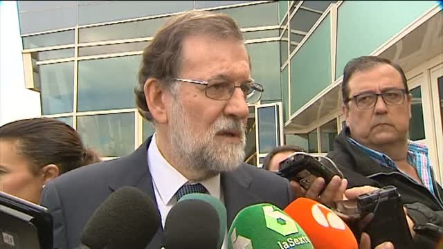 Rajoy: El referéndum no se va a celebrar