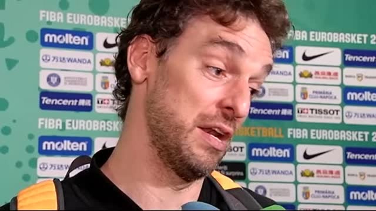 Pau Gasol: "Sin el sacrificio de la gente que me rodea las cosas no salen bien"