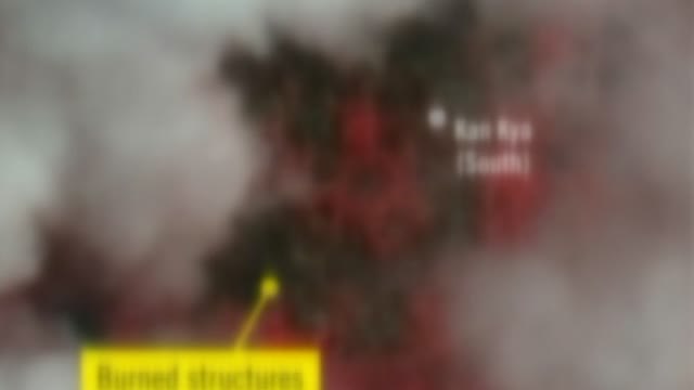 Decenas de incendios deliberados provocan la huída de los rohingyas en Birmania