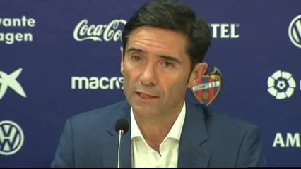 Marcelino: "Nos ha faltado acierto pero no me puedo ir disgustado"