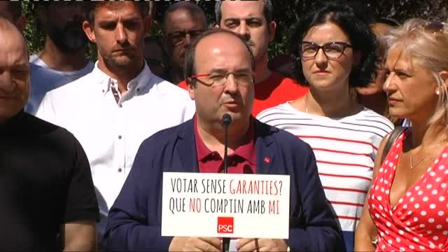 Iceta: Nadie puede ser obligado a cumplir una ley que ha sido suspendida