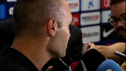 Iniesta: "Siga o no siga, nunca convertiré una situación personal en una guerra"
