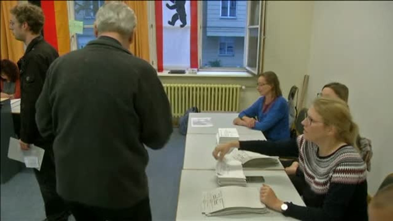 Alemania vota en unas elecciones generales con Angela Merkel como gran favorita
