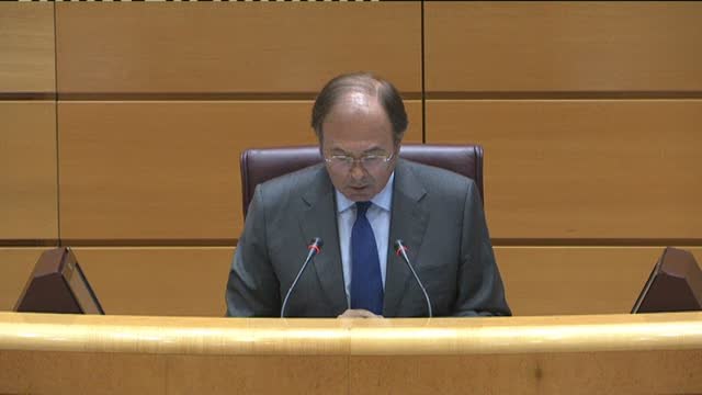 El Senado guarda un minuto de silencio por los atentados de Barcelona y Cambrils