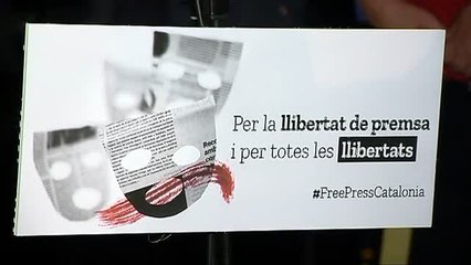 Periodistas y medios denuncian "hostigamiento en el contexto de la prohibición del referéndum del 1-0"