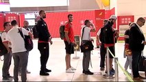 La selección española de baloncesto pone rumbo al Eurobasket