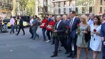 Pitada al PSC durante la ofrenda floral en la Diada