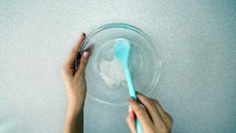 Gliserin ve Broakslı Su ile Mavi Slime Denemesi - DIY - ASMR - 012