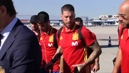 La selección española ya está en Liechtestein