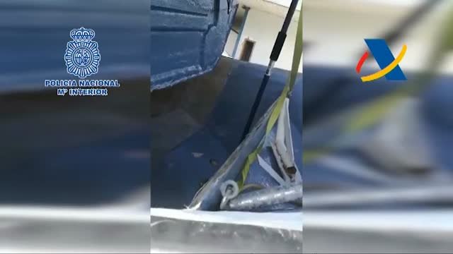 Desarticulada una red de narcotráfico que traía hachís a la península desde el norte de África