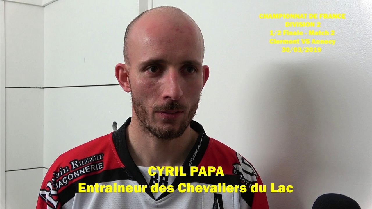 Interview Cyril Papa, Entraineur – Joueur # 11, Attaquant des Chevaliers du Lac d’Annecy