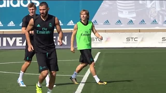 El Real Madrid vuelve a los entrenamientos con los internacionales españoles