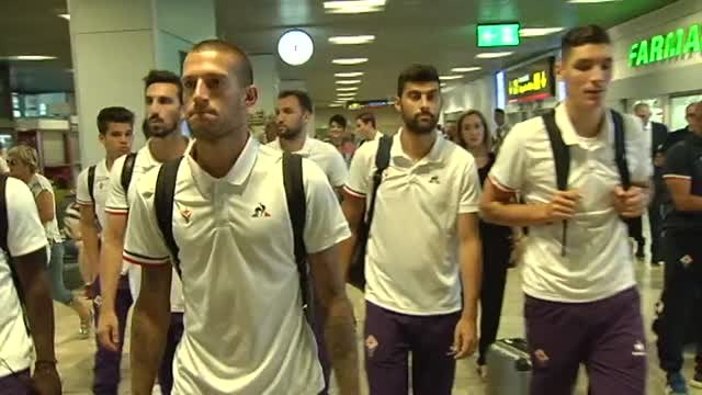 La Fiorentina ya está en Madrid para disputar el trofeo Santiago Bernabéu