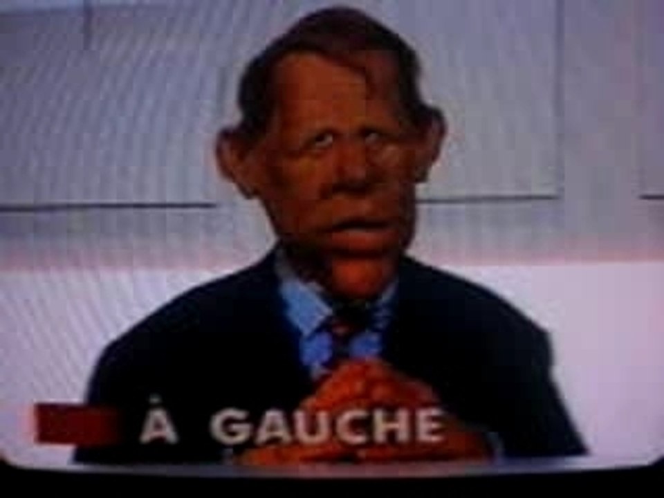 a gauche