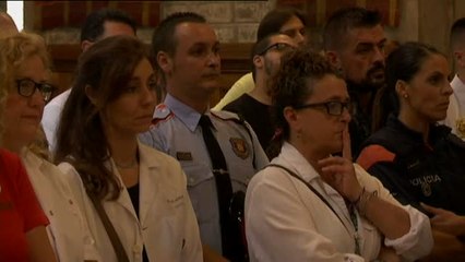 Colau y Puigdemont reciben a las autoridades que encabezarán la manifestación