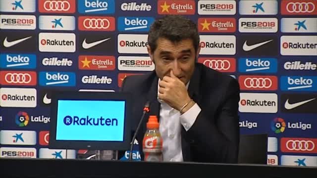 Valverde: Sin determinados jugadores tenemos que buscar otras formas de jugar en ataque