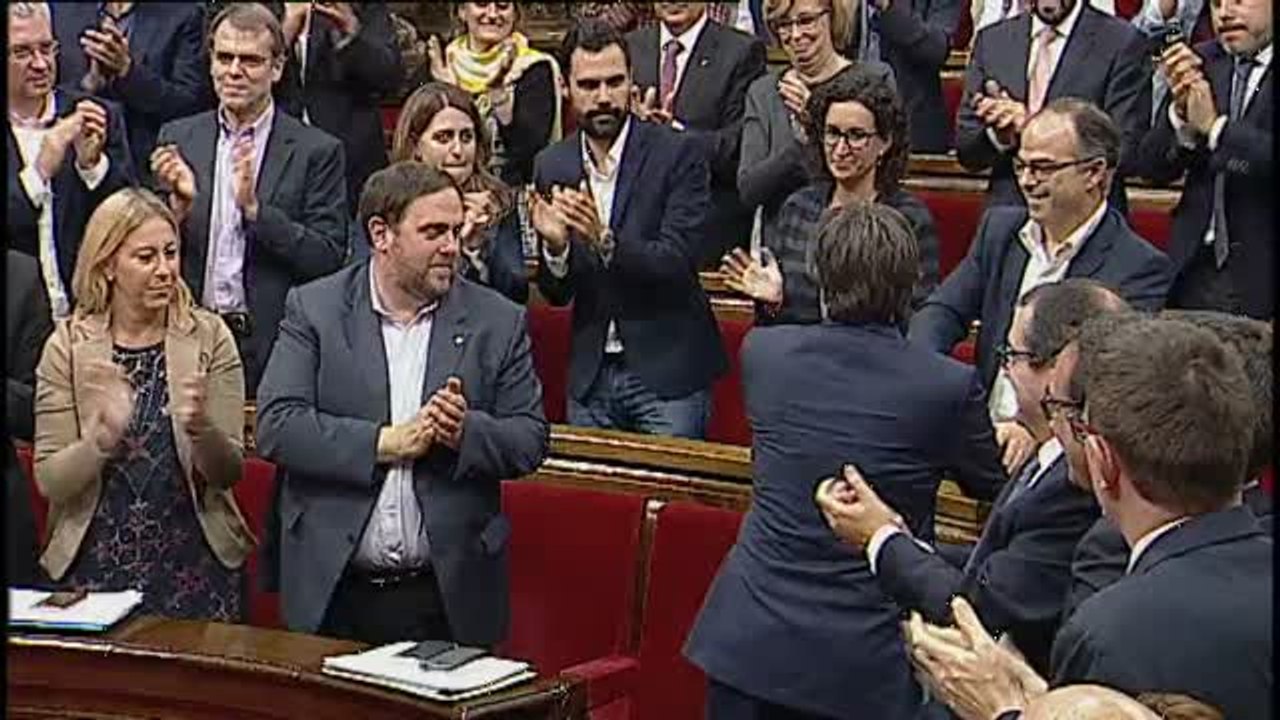 Los independentistas podrían aprobar la ley del referéndum el próximo miércoles