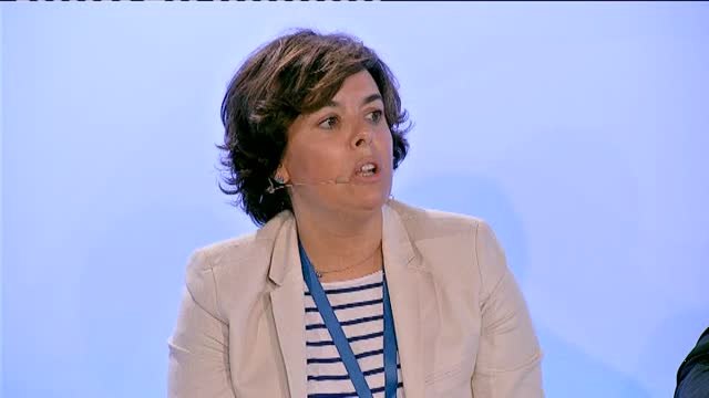 Sáenz de Santamaría sobre el referéndum: Están planteando un desafío que merece una respuesta a la altura de las circunstancias