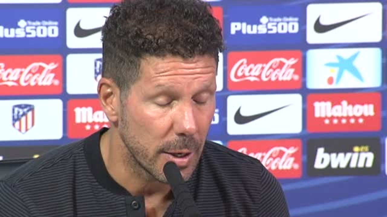 Simeone: "Somos muchos más lo que queremos la paz que los que no la quieren"