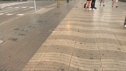 Así fue el recorrido que realizó la furgoneta del atropello masivo de Barcelona