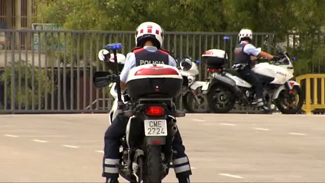 Refuerzo de seguridad en el Camp Nou para el partido frente al Betis