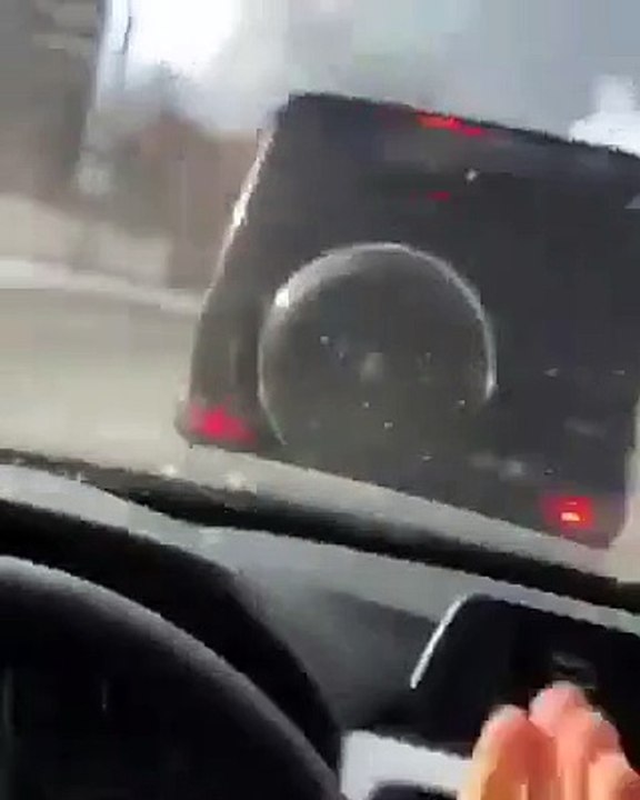 Le road rage le plus court de l'histoire des road rage... Tellement drole