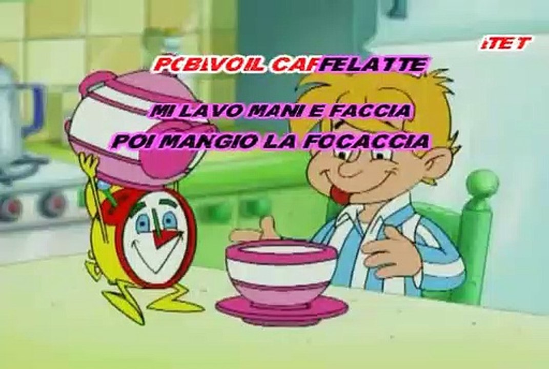 Zecchino D'oro La sveglia biricchina (karaoke) Video Dailymotion