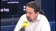 Iglesias cree que la diputada de Podem que retiró las banderas de España debe pedir perdón