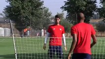 El Sevilla prepara su partido ante el Getafe