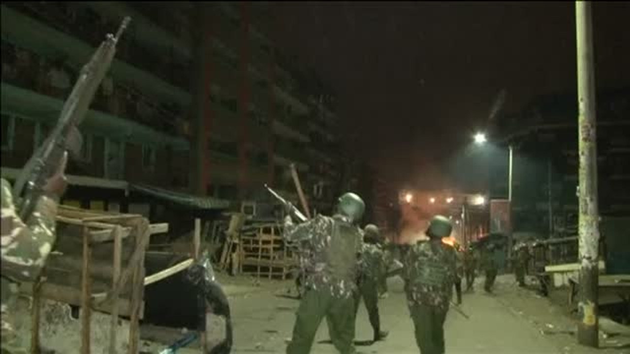 La reelección de Kenyatta causa graves disturbios en Nairobi