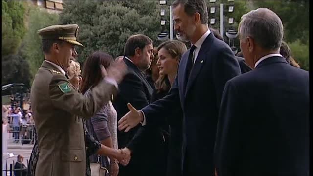 Misa en la Sagrada Familia por las víctimas de los atentados