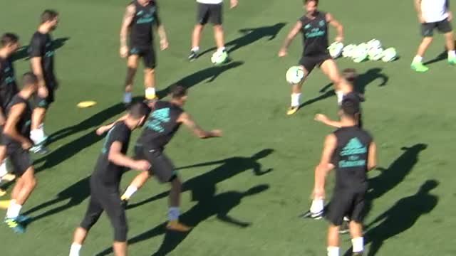 Cristiano Ronaldo y Kovacic, ausentes en el entrenamiento
