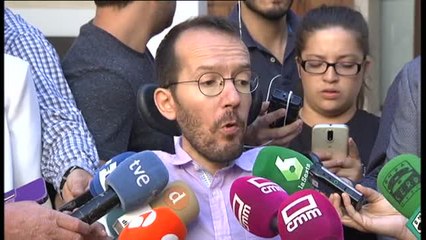 Echenique: "Espero que lo que tiene lugar en Castilla La-Mancha marque el rumbo en el ámbito estatal"