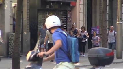 Más imágenes de la Rambla de Barcelona tras el atropello