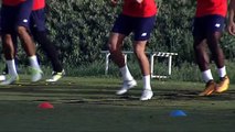 El Sevilla sigue con los entrenamientos a la espera de nuevos fichajes